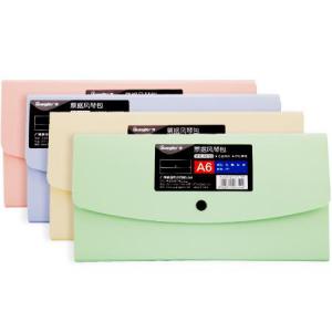 A9163   愛(ài)@晶彩票據(jù)風(fēng)琴包（紅、綠、黃、紫）